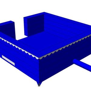 Blue Oxford Foam Party Pit- Free Shipping