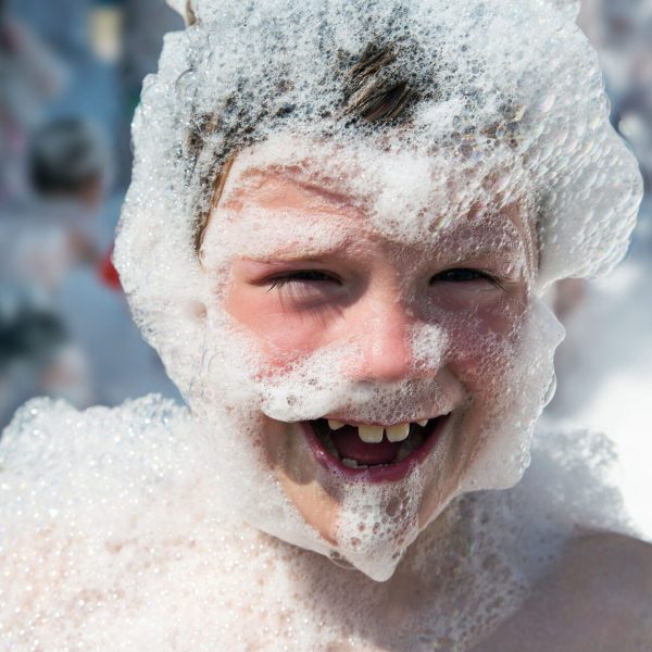 The,Boy,In,The,Foam.,Selective,Soft,Focus.,A,Foam