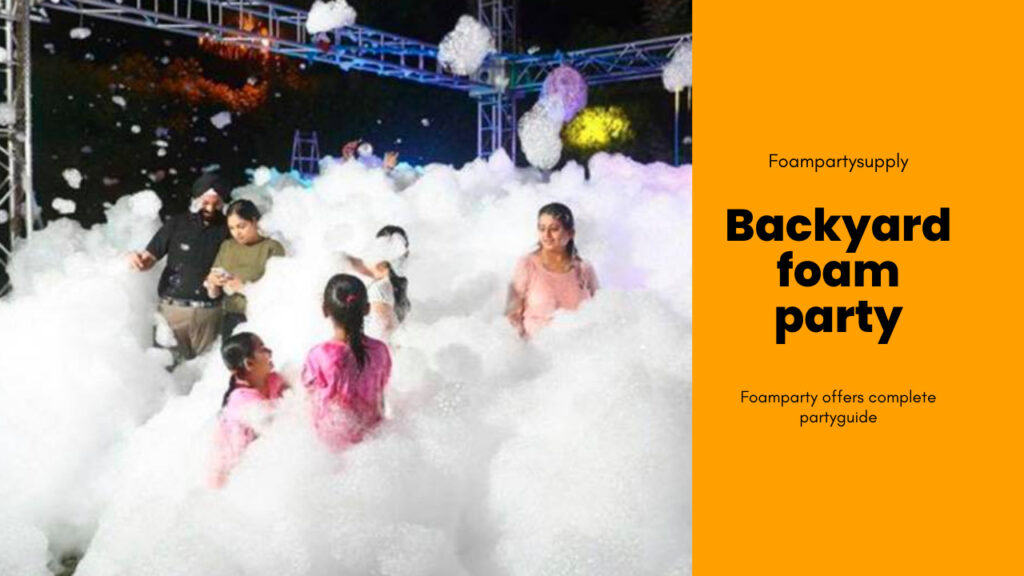 Best Backyard Foam Party 10 BAckyard foam party